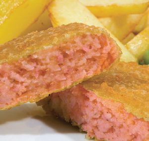 Battered Pink Pasties x 1kg