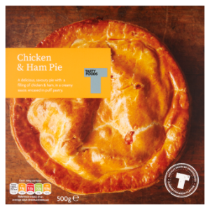 Chicken & Ham Pie 500g
